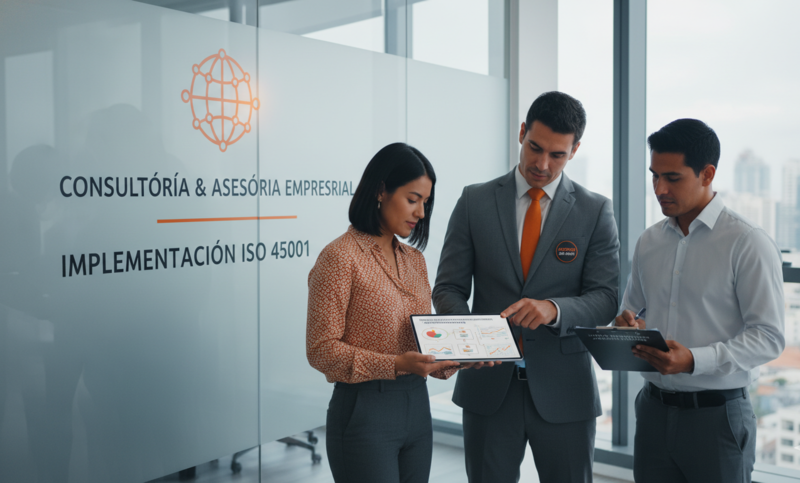 auditor ISO 45001 profesional solicitado consultor de calidad,  fases implementación ISO 45001 2015, costo de implementar ISO 45001